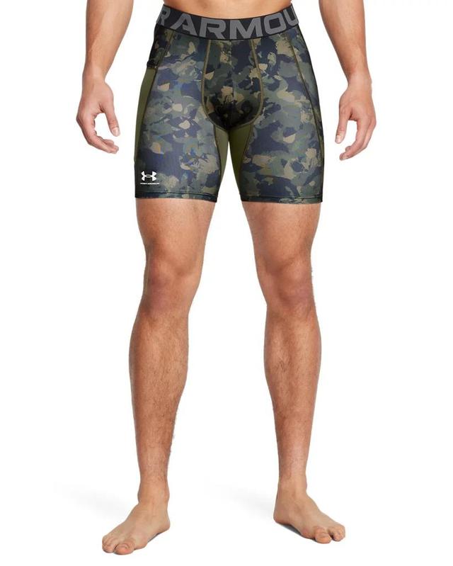 Mens HeatGear Printed Compression Shorts Product Image