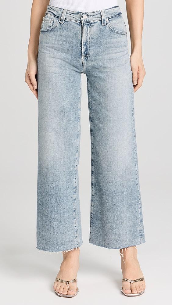 AG Saige Wide Leg Crop Jeans | Shopbop Product Image