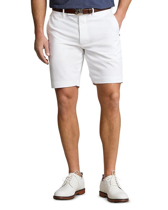 POLO RALPH LAUREN Rlx Ralph Lauren Golf Tailored Fit Performance Shorts In Ceramic White Product Image