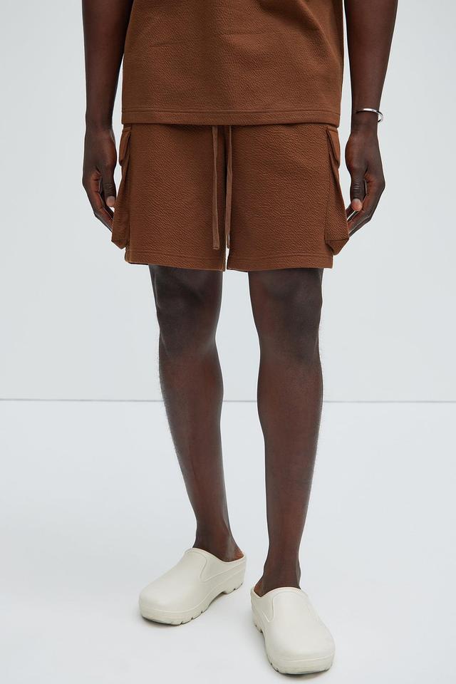 Lewis Relaxed Shorts - Brown Product Image