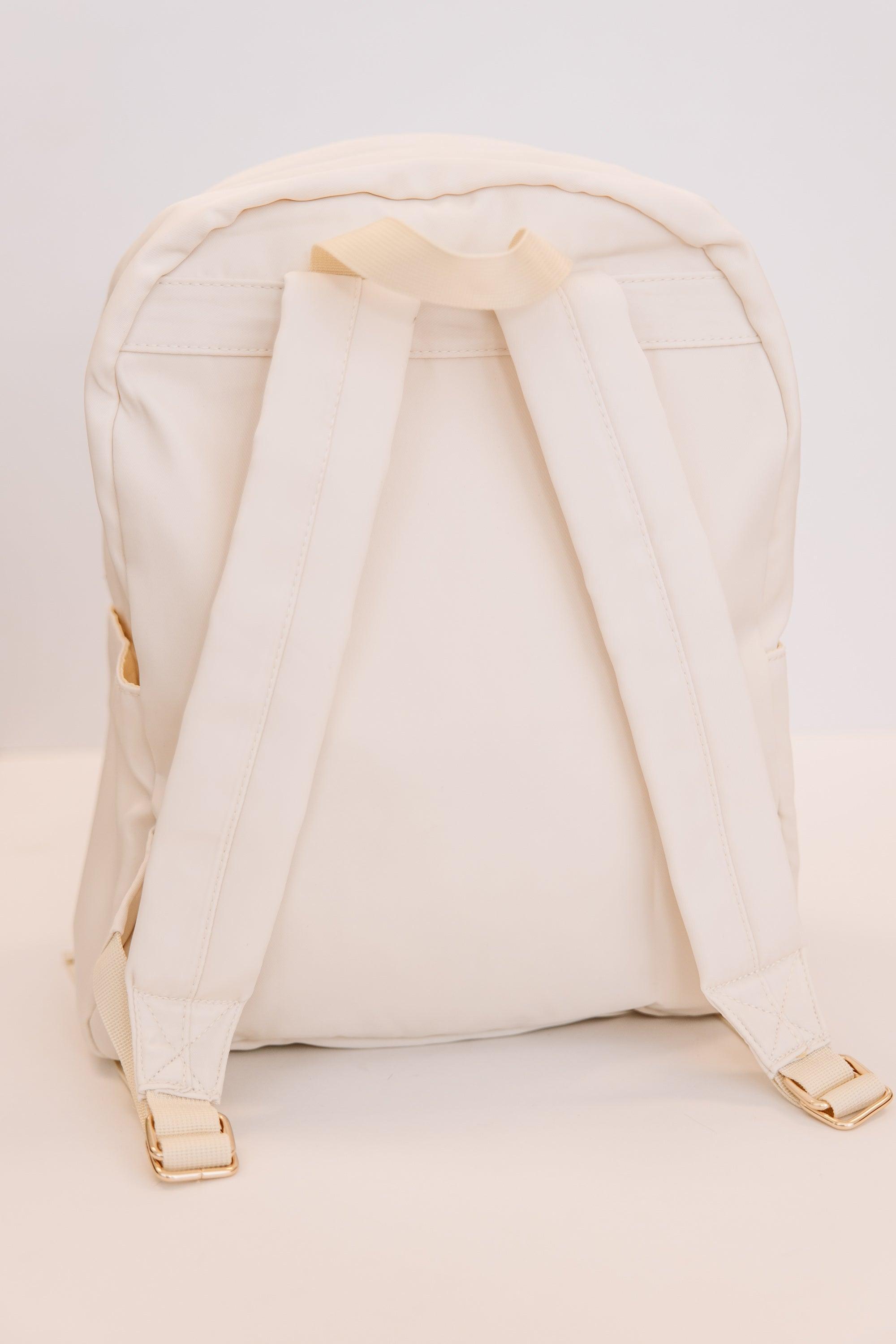 Easy Going Nude Varsity Backpack Female Product Image