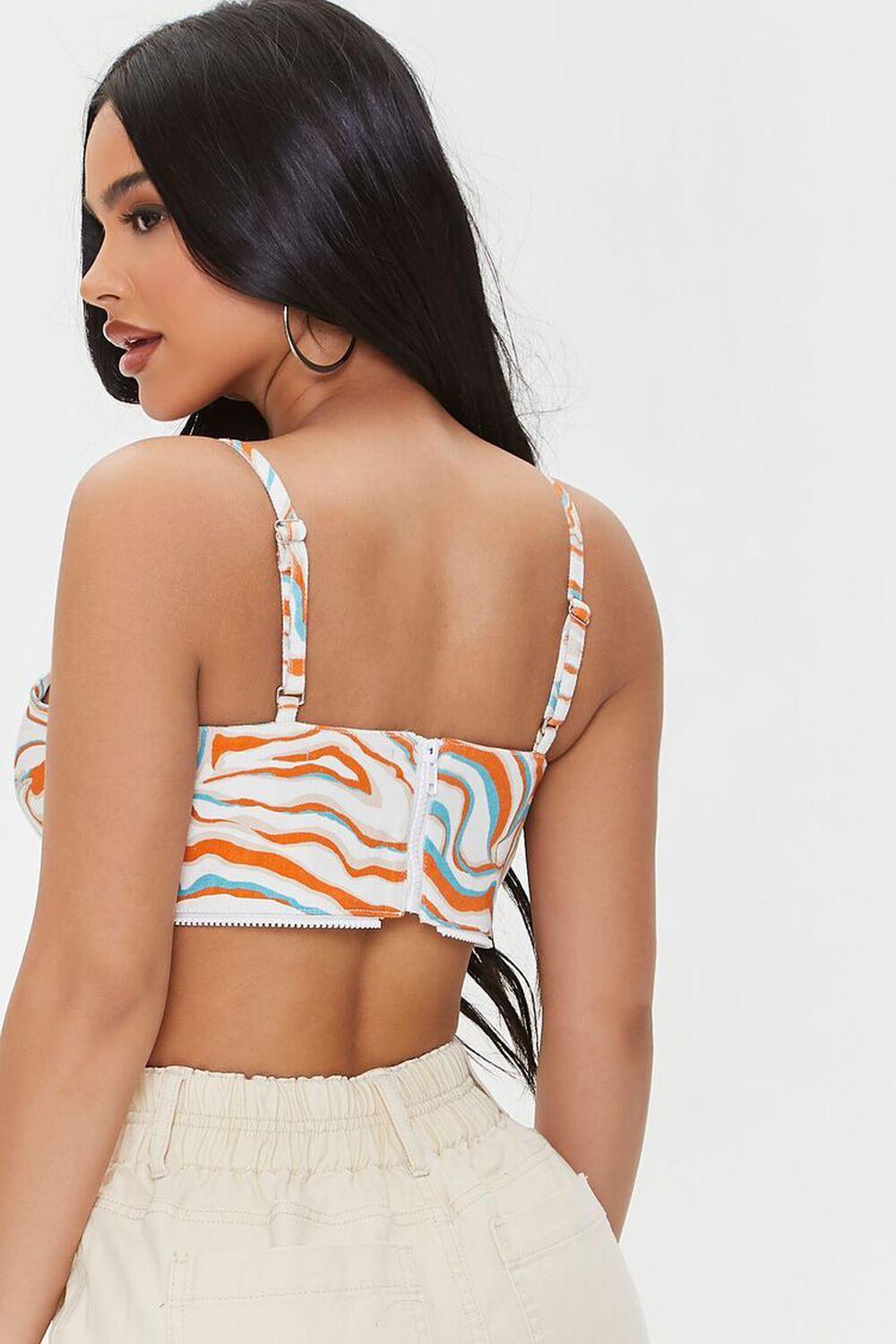 Abstract Print Crop Top | Forever 21 Product Image