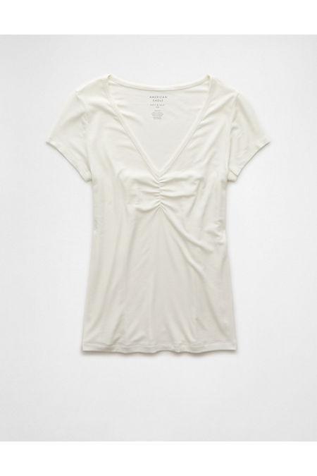 AE Soft Sexy Cinch-Front T-Shirt Womens Product Image