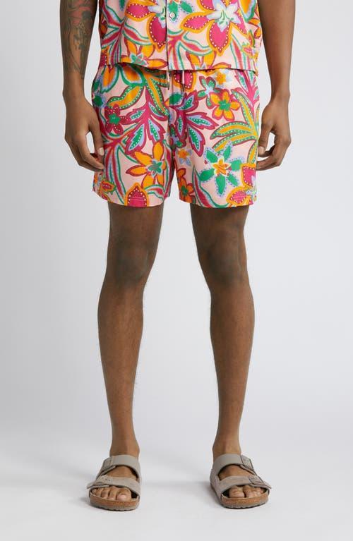 Native Youth Floral Drawstring Shorts Product Image