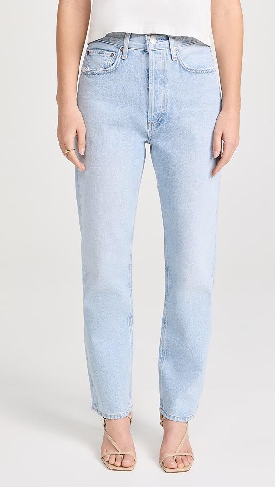 AGOLDE 90’S Pinch Waist High Rise Straight Focus Jeans | Shopbop Product Image