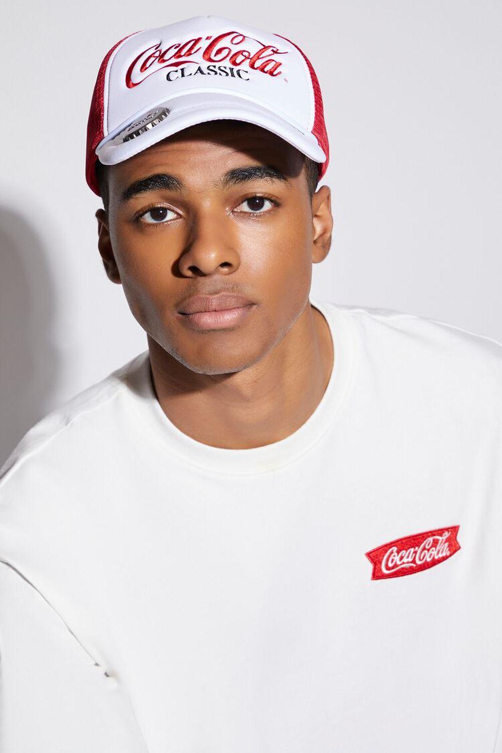 Coca-Cola Bottle Cap Trucker Hat | Forever 21 Product Image