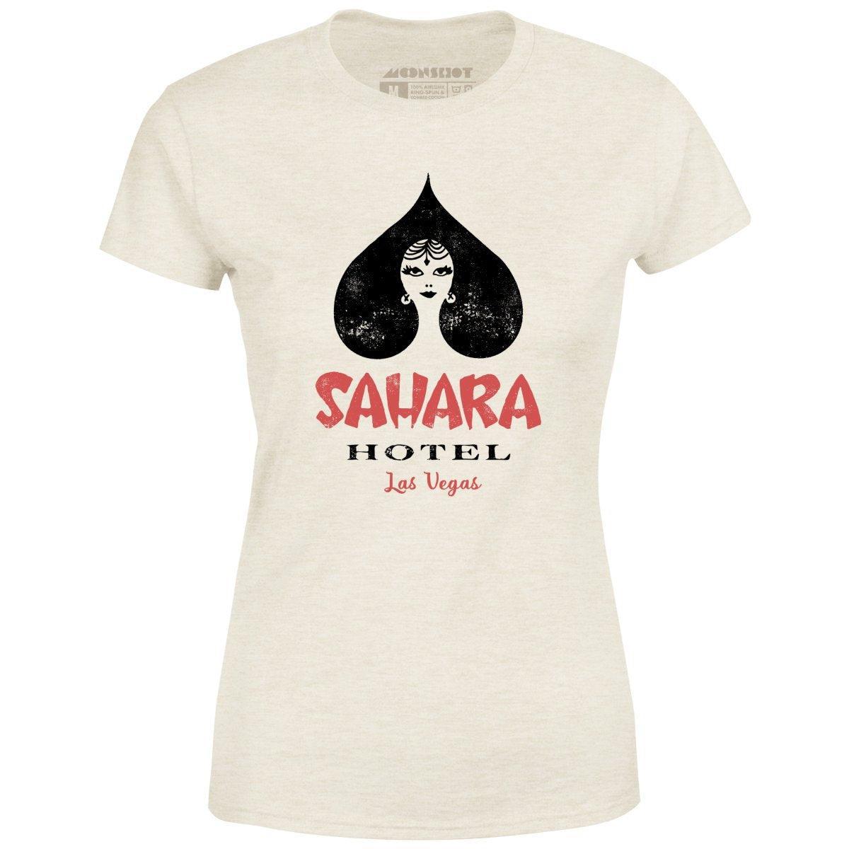 Sahara Hotel v4 - Vintage Las Vegas - Women's T-Shirt Female Product Image