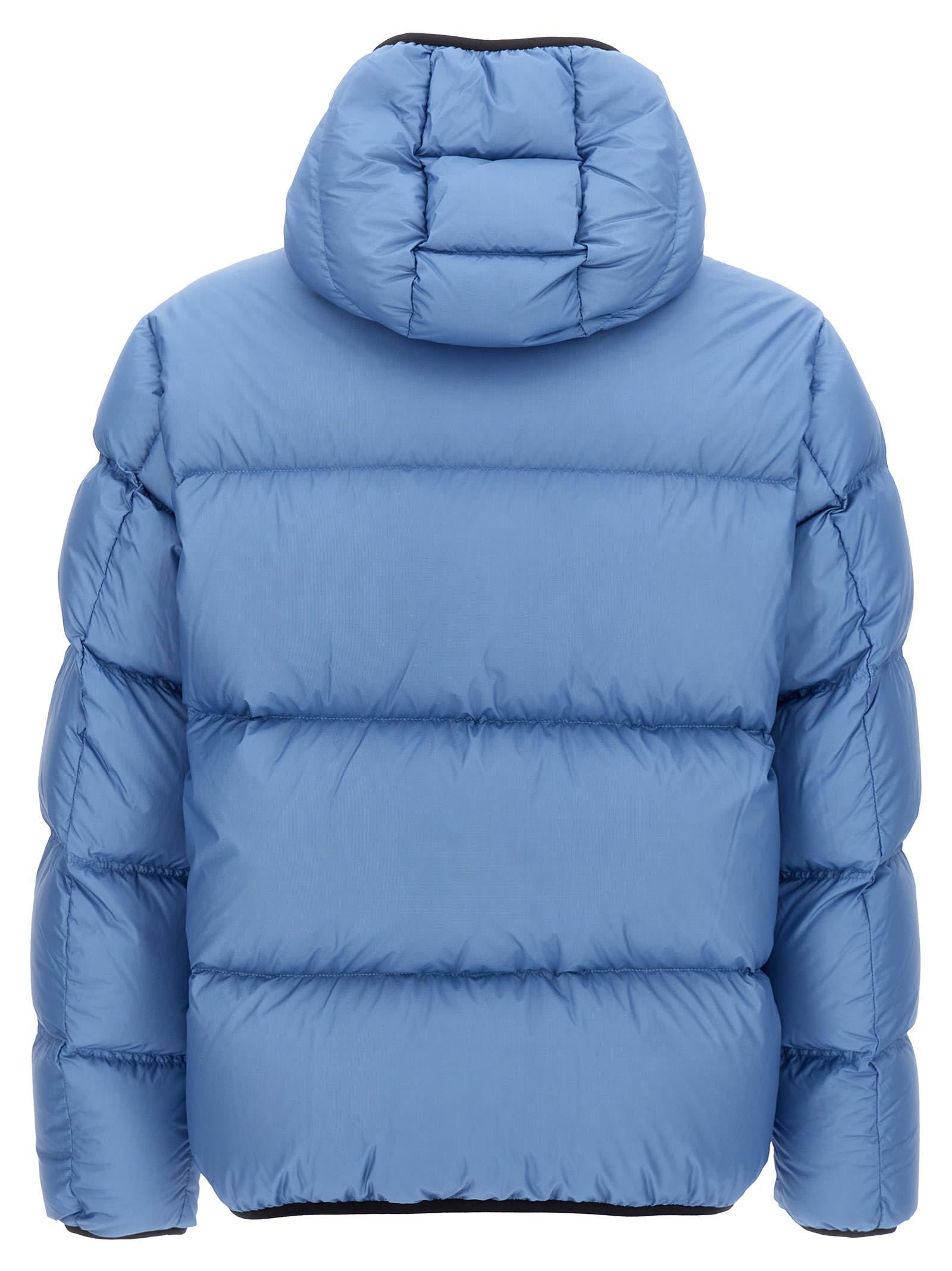 MONCLER Down Jacket In Blue Product Image