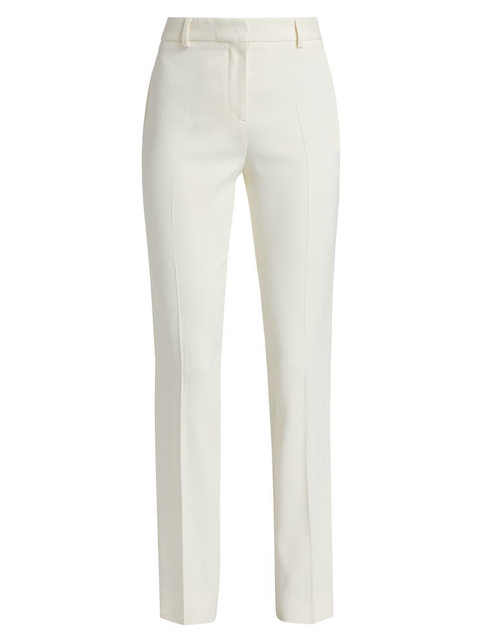 Womens Low-Waist Slim-Fit Trousers Product Image