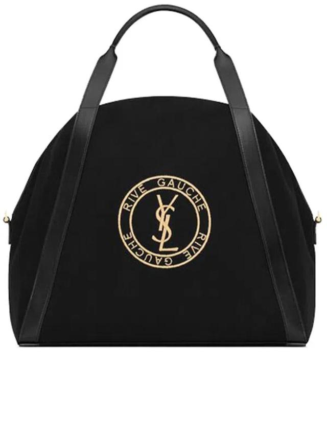 Bowl Tote Bags In Black Product Image