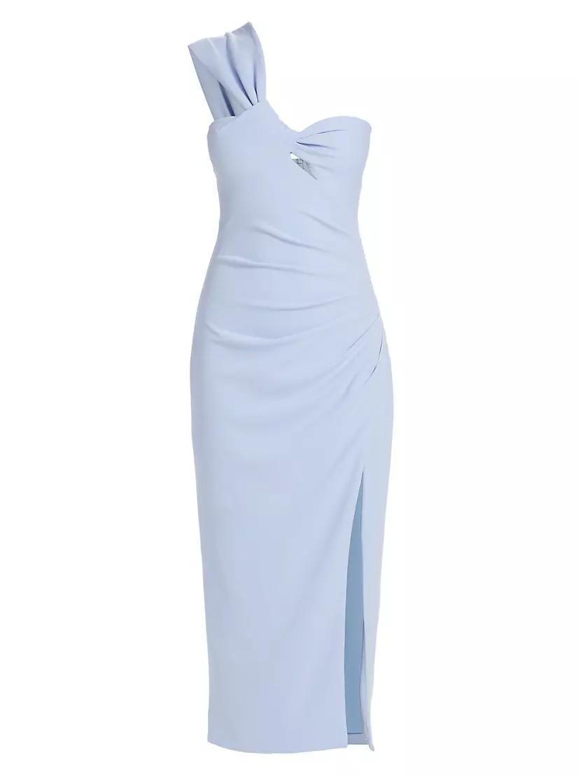 Fawn One-Shoulder Midi-Dress Product Image