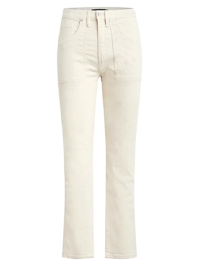 Womens Remi High-Rise Stretch Straight-Leg Ankle Jeans Product Image