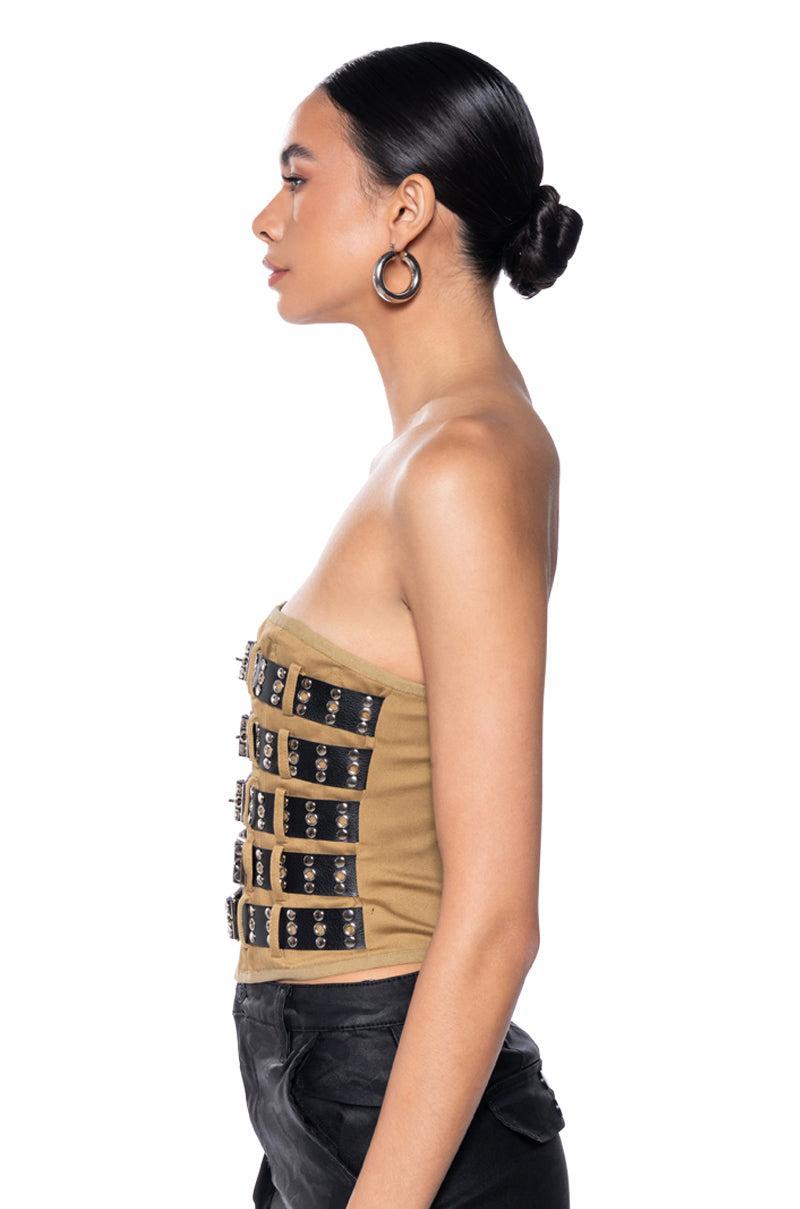 UNWAVERING FAITH BUCKLE TUBE TOP Product Image