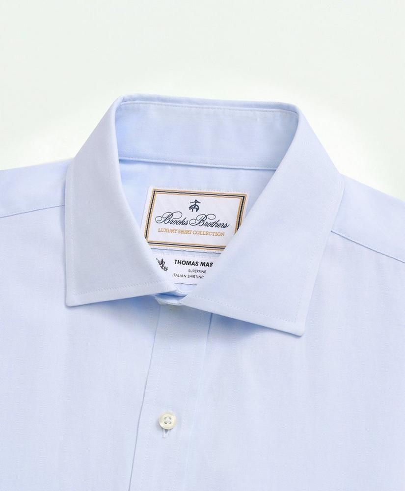 Brooks Brothers X Thomas Mason® Cotton Pinpoint Oxford English Collar Dress Shirt Product Image