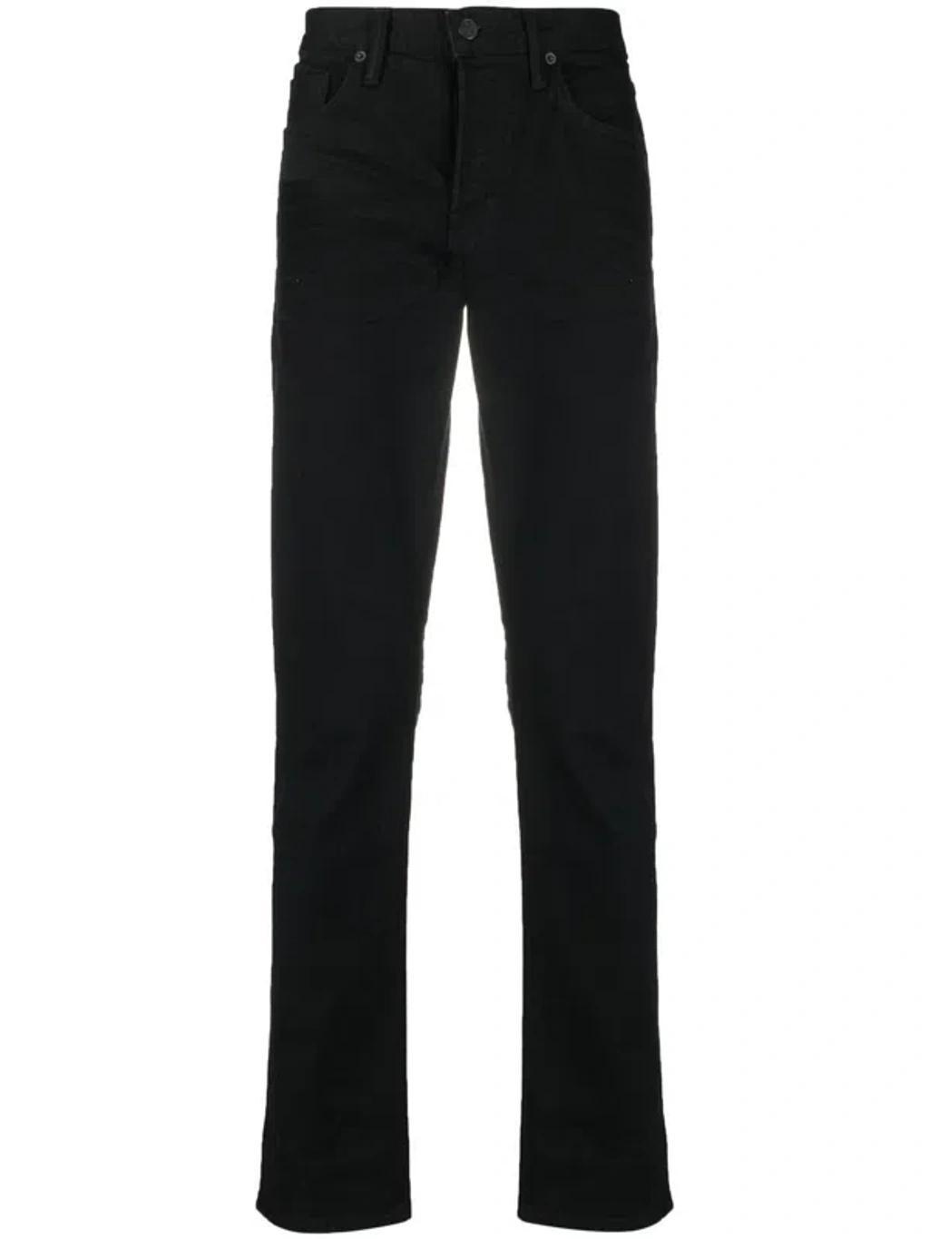 TOM FORD Mid-rise Slim Fit Jeans In Black product image