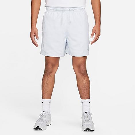 Nike Mens Nike Club Flow Shorts - Mens Pure Platinum/White Product Image