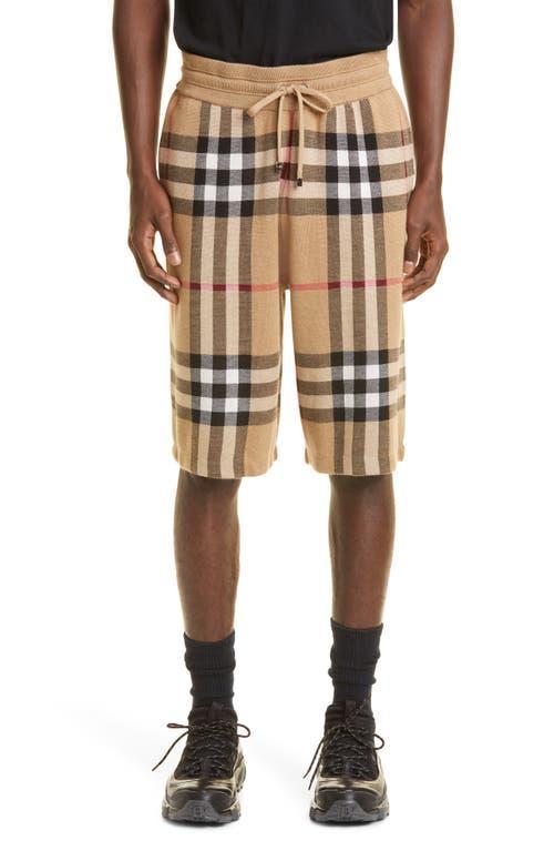 burberry Mens Weaver Silk & Wool Knit Shorts Product Image