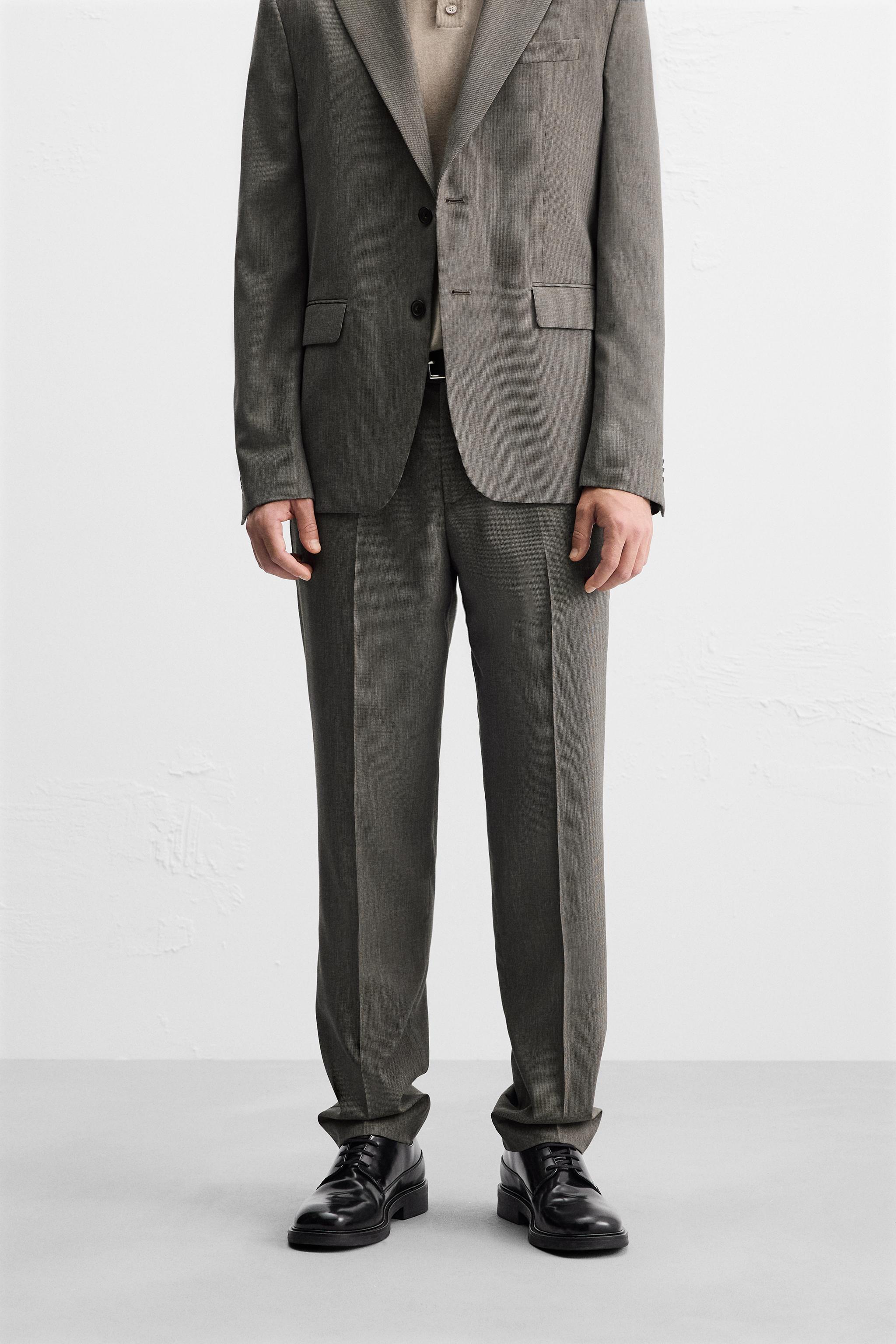 HOUNDSTOOTH SUIT PANTS Product Image