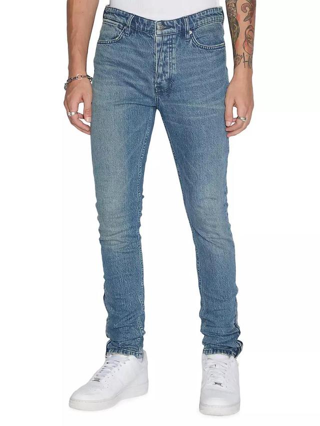 Van Winkle Zip Kult Stretch Skinny Jeans Product Image