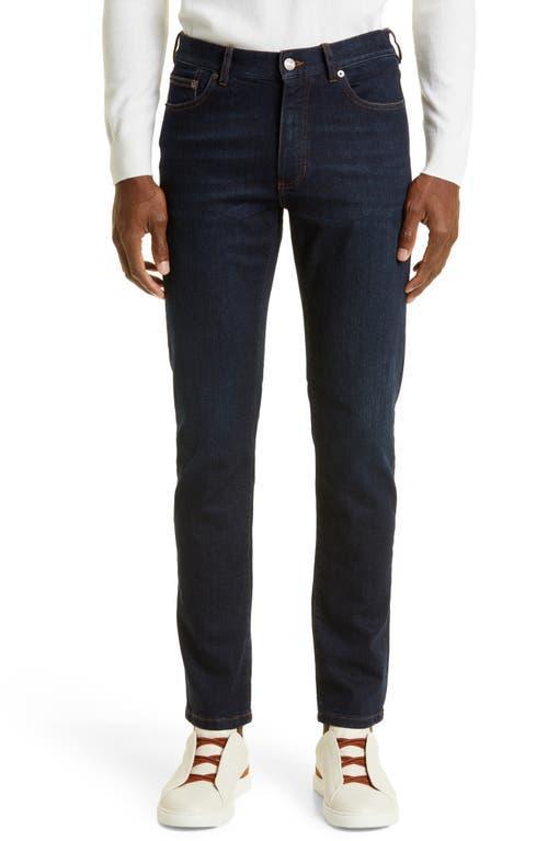 ZEGNA Mens Stretch Denim City Fit Jeans Product Image