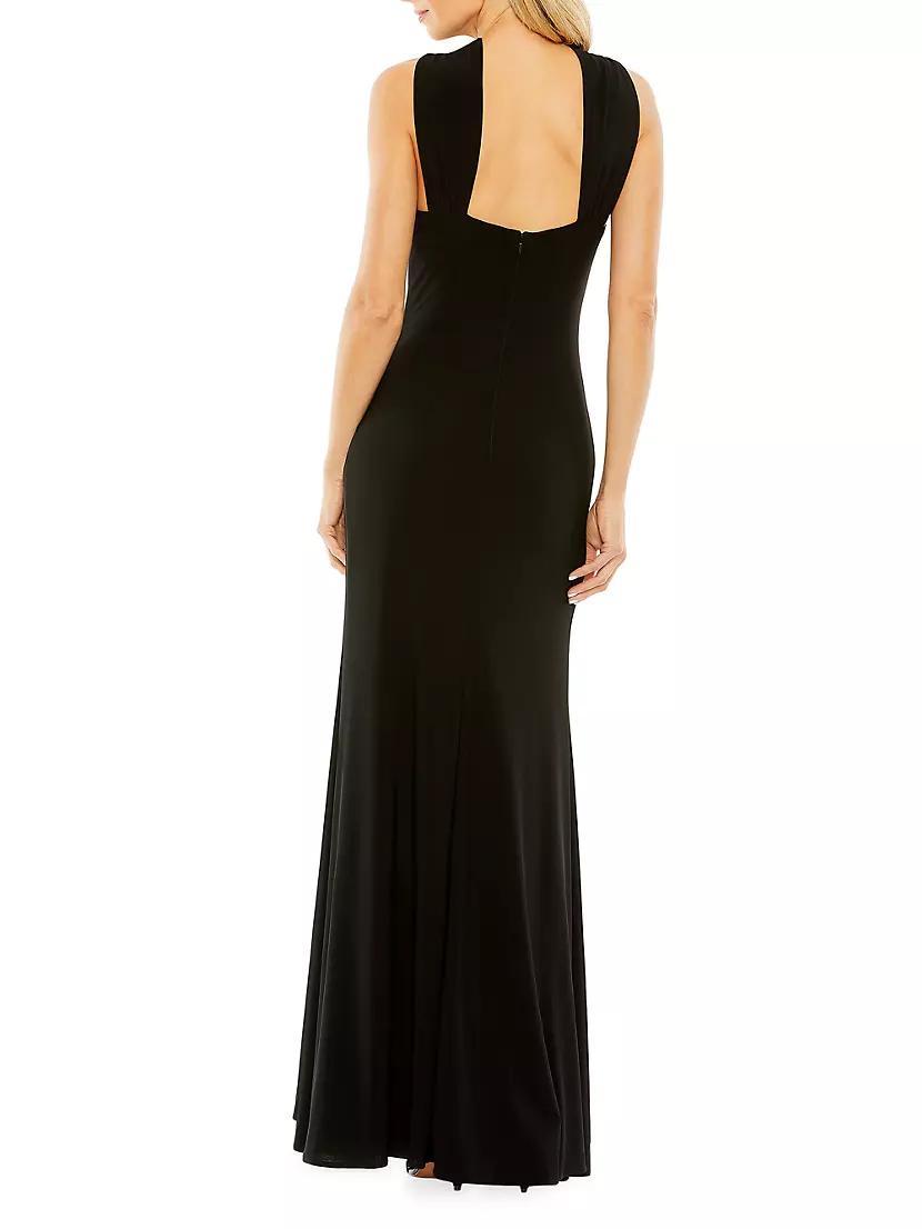 Jersey Halterneck Gown Product Image