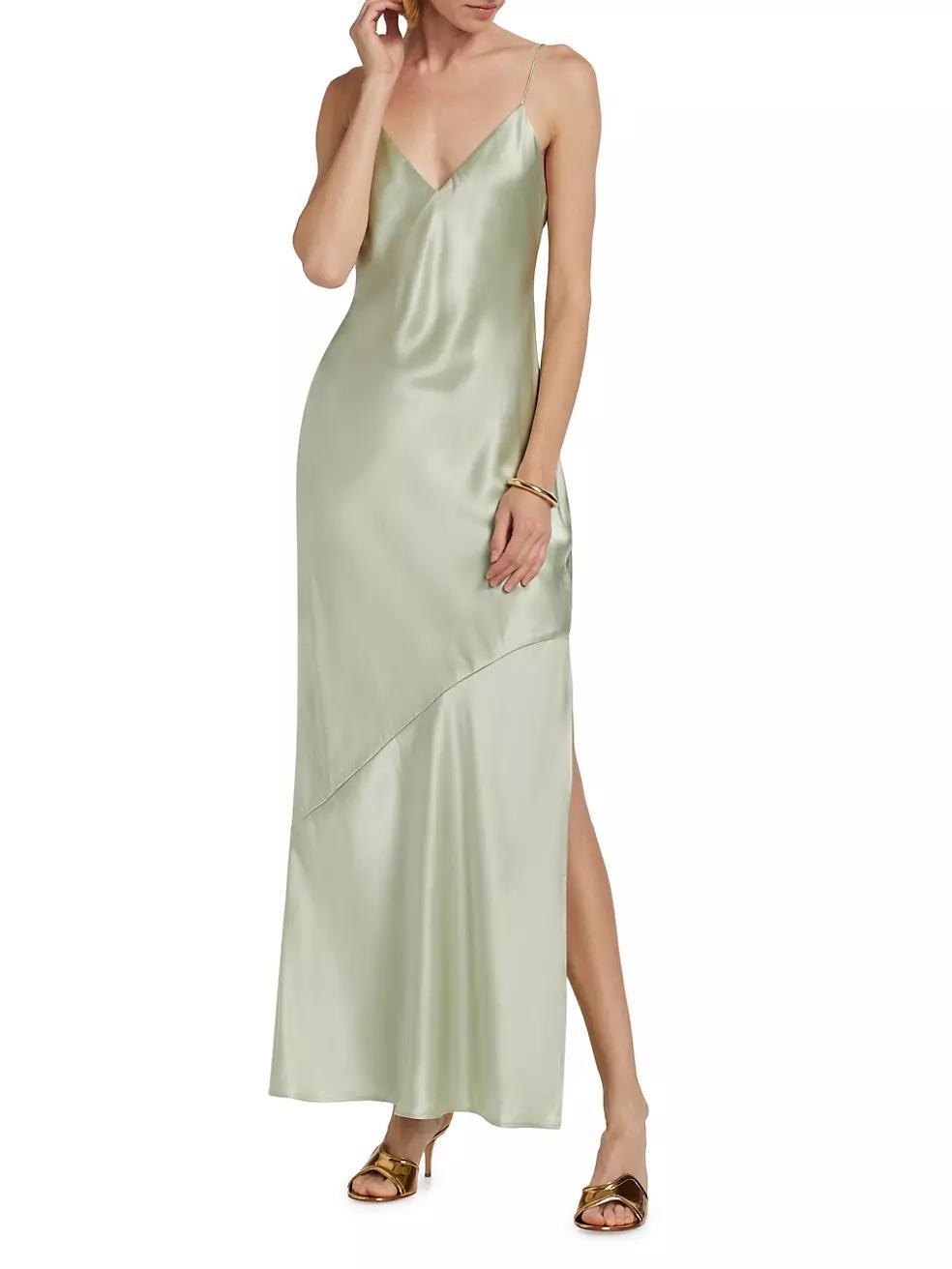 Raven Silk Bias Gown Product Image