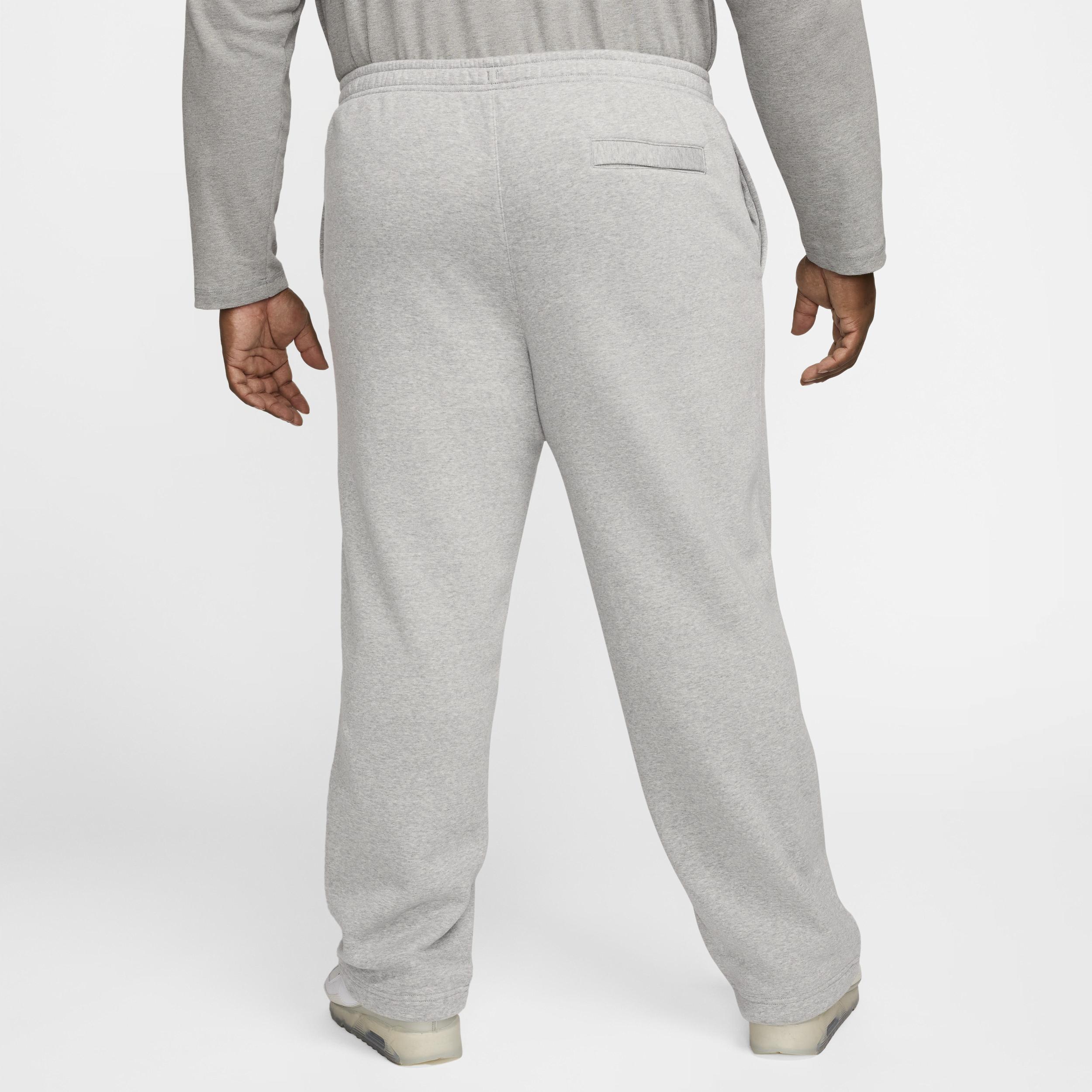 Nike Mens Nike Club BB Fleece Bungee Pants - Mens Grey/Grey Product Image