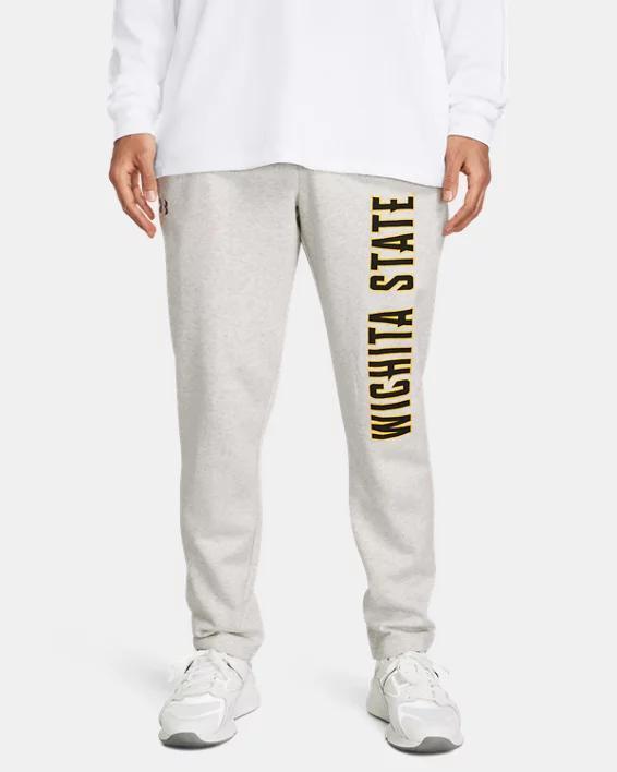 Mens UA Rival Fleece Collegiate Open Bottom Pants Product Image