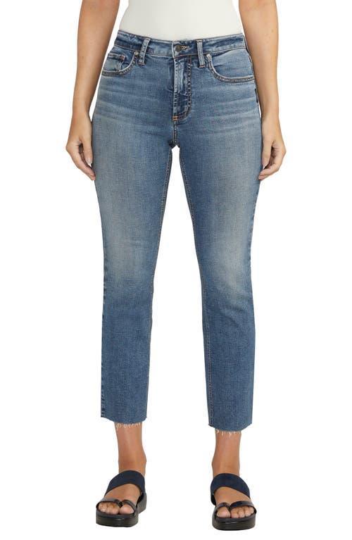 Silver Jeans Co. Most Wanted Ankle Straight L63424CCG399 (Indigo) Women's Jeans Product Image