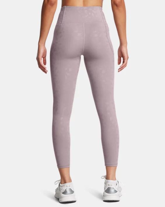 Women's UA Motion Gloss Printed Ankle Leggings Product Image