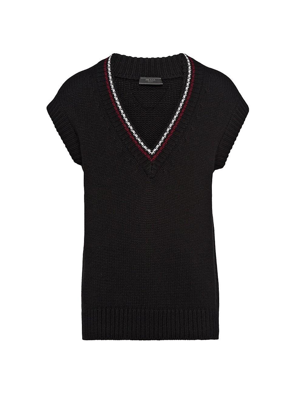 Mens Cashmere Knitted Vest product image