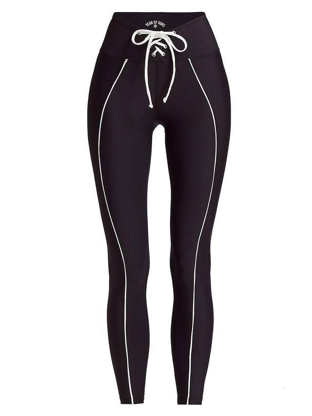 Womens The Field Lace-Up Leggings Product Image