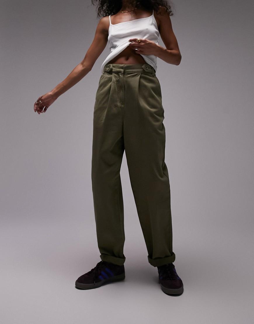 Topshop button tab peg pants Product Image