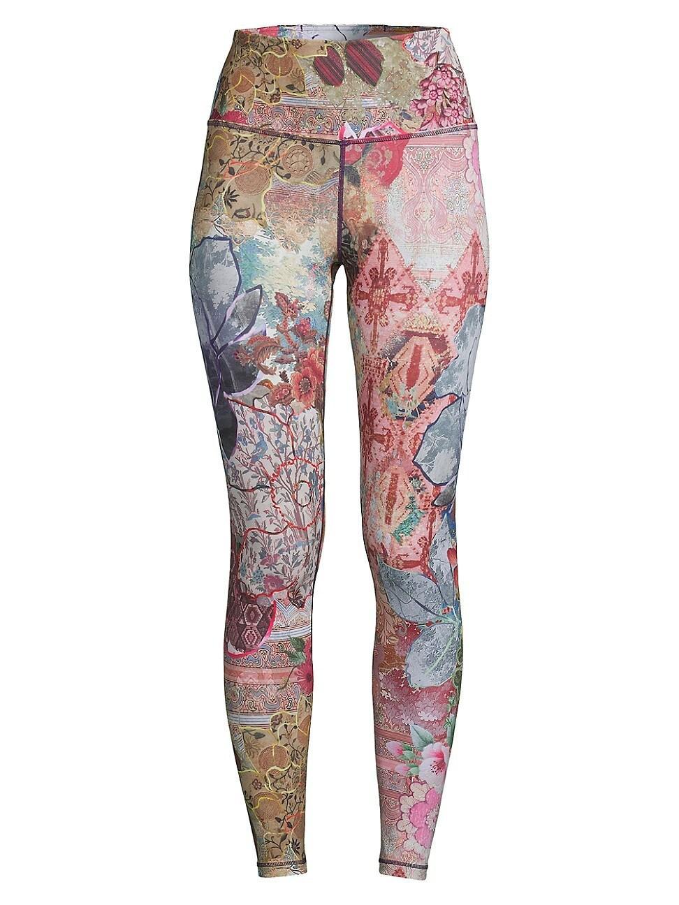 Womens Aurora Printed Leggings product image