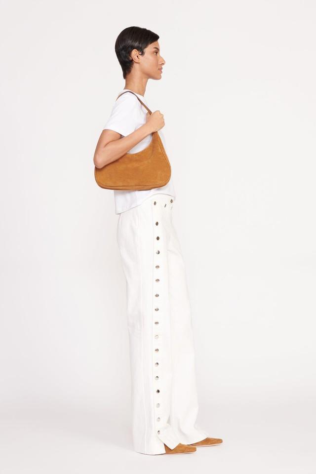 SYLVIE SHOULDER BAG | TAN SUEDE Product Image