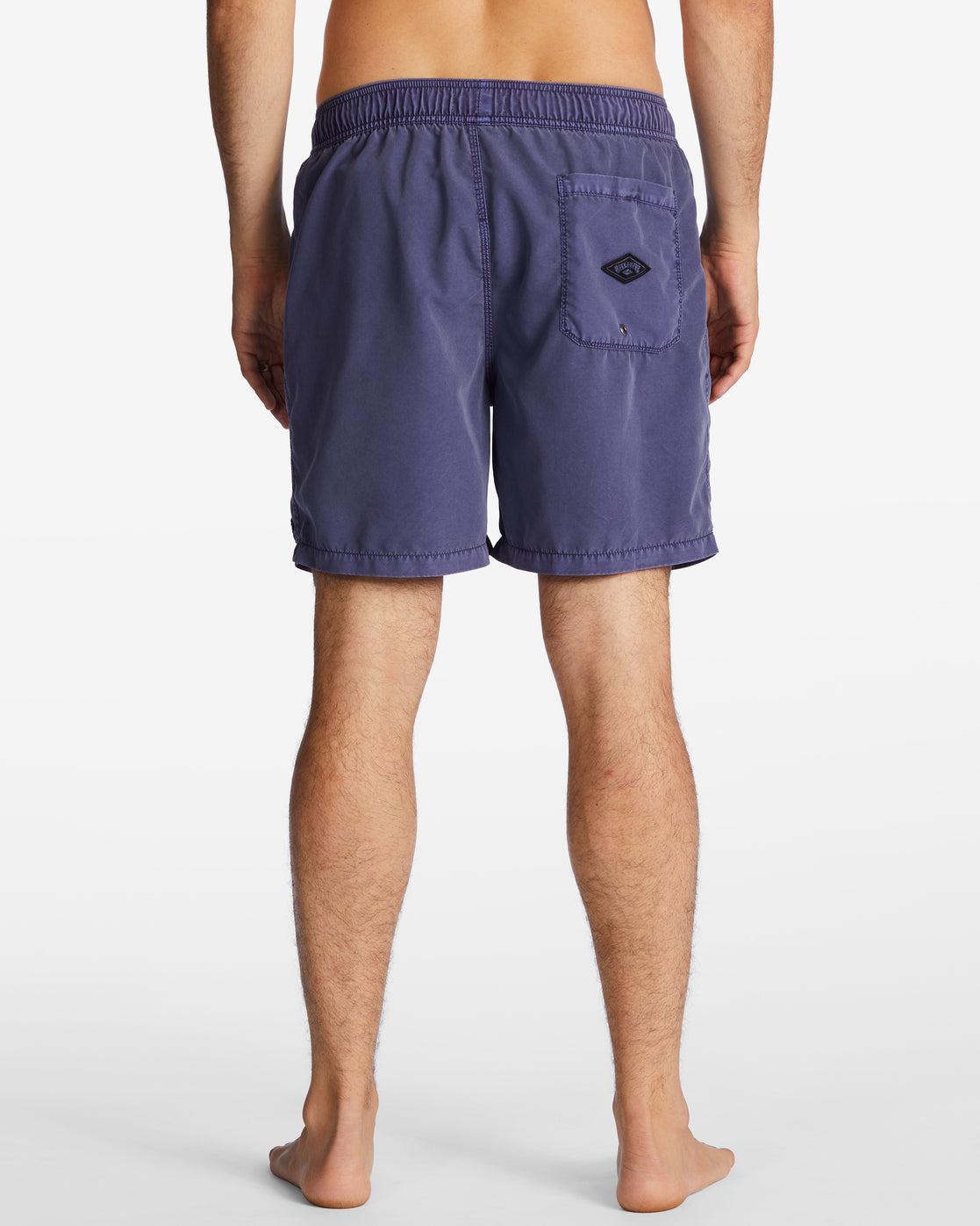 All Day Layback 17" Swim Trunks - Dusty Grape Male Product Image