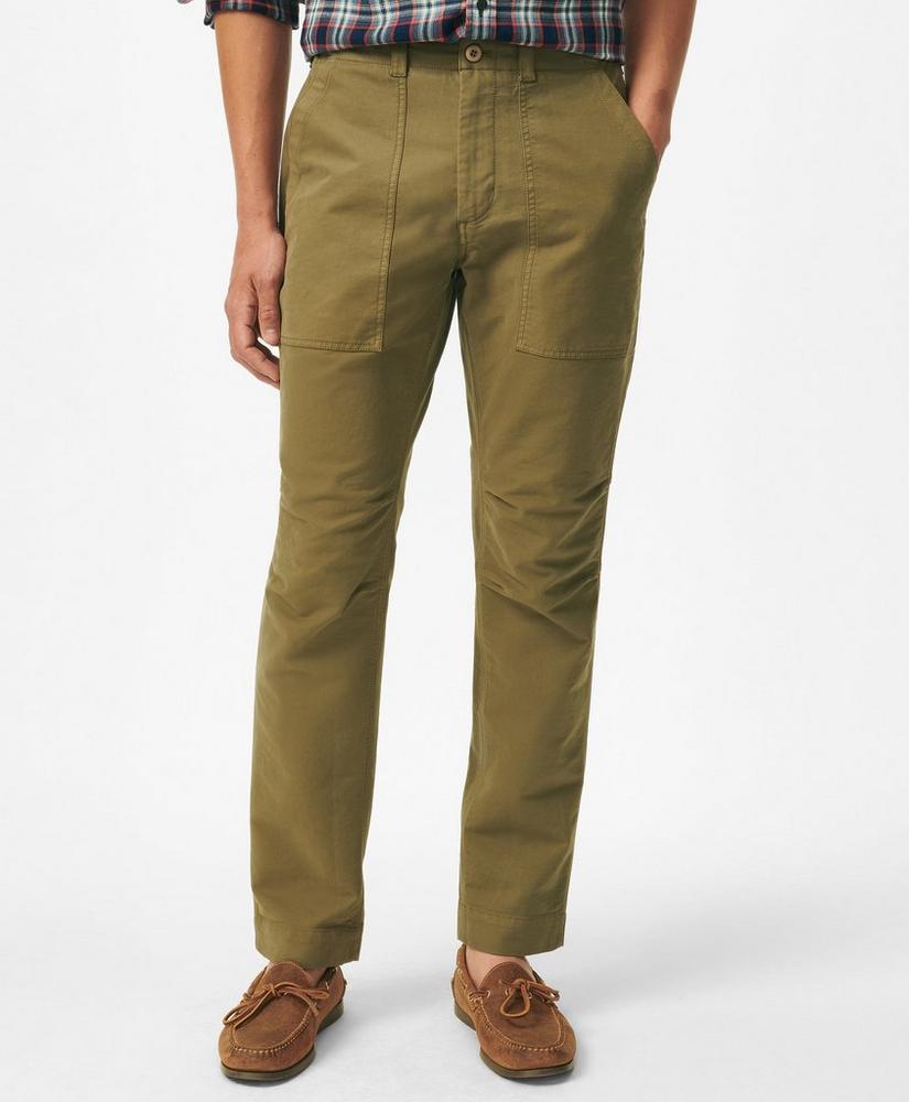 Military Pants in Cotton Blend Product Image