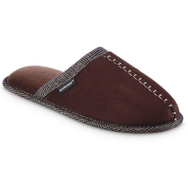 isotoner Titus Mens Scuff Slippers Product Image