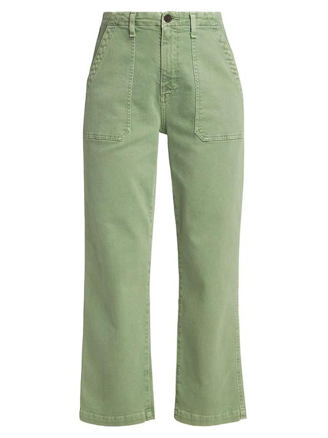 Womens Analeigh Denim Trousers Product Image