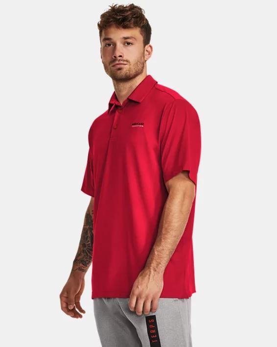 Men's UA Tee 2 Green Collegiate Polo Product Image