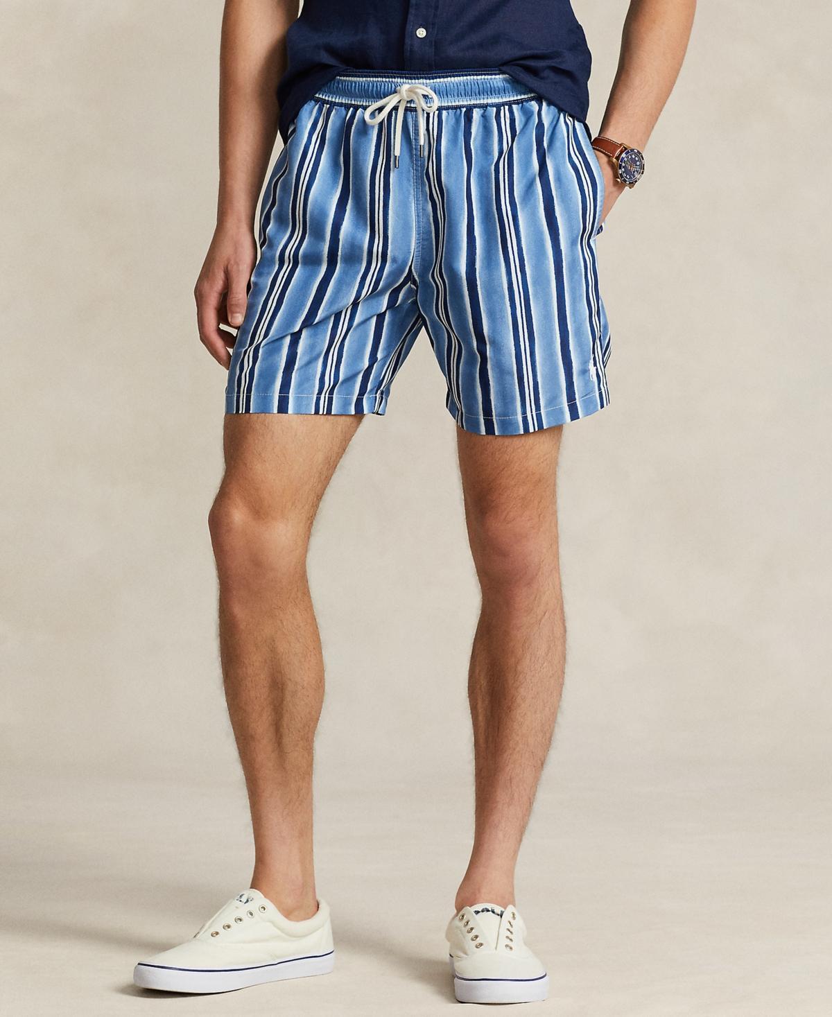 Polo Ralph Lauren Mens Nautical Mesh-Lined Swim Trunks Product Image