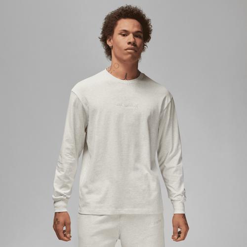 Jordan Mens Long Sleeve T-Shirt - Beige/Beige product image