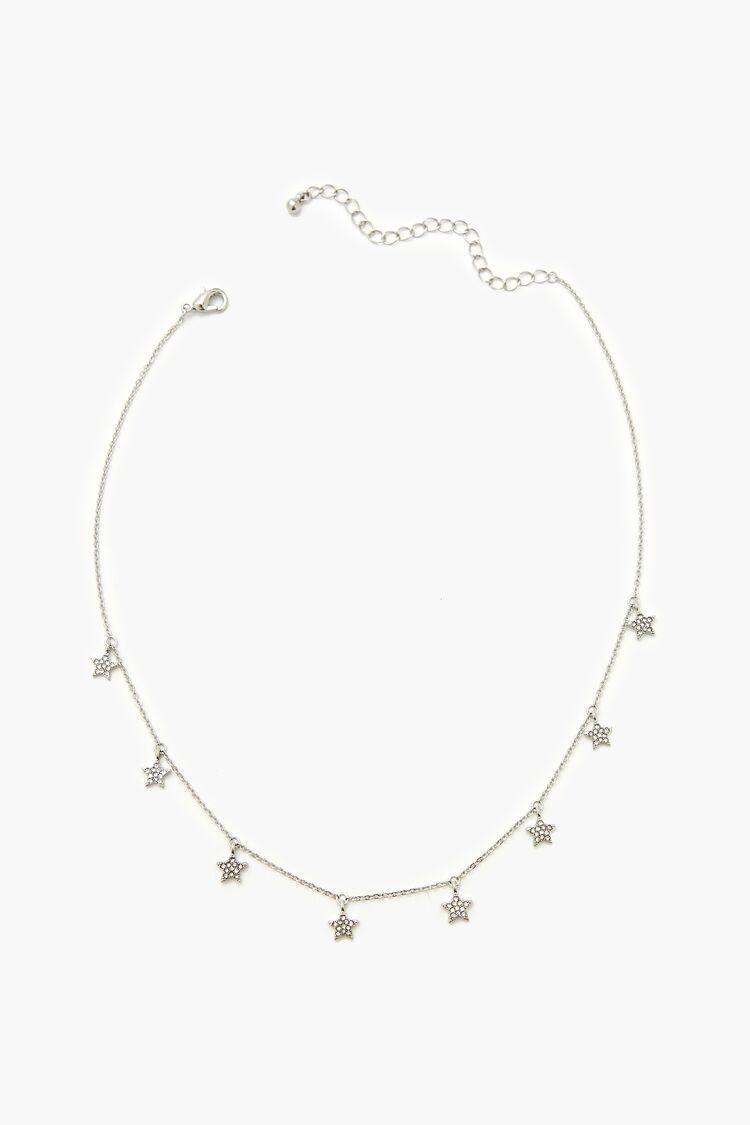 Rhinestone Star Charm Necklace | Forever 21 Product Image