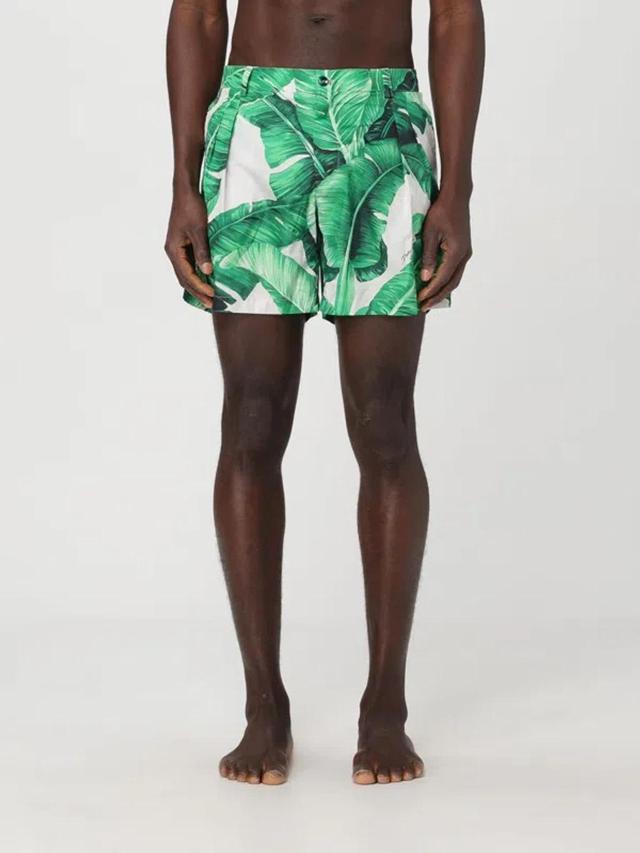 Banana Leaf-print Swim Shorts Product Image