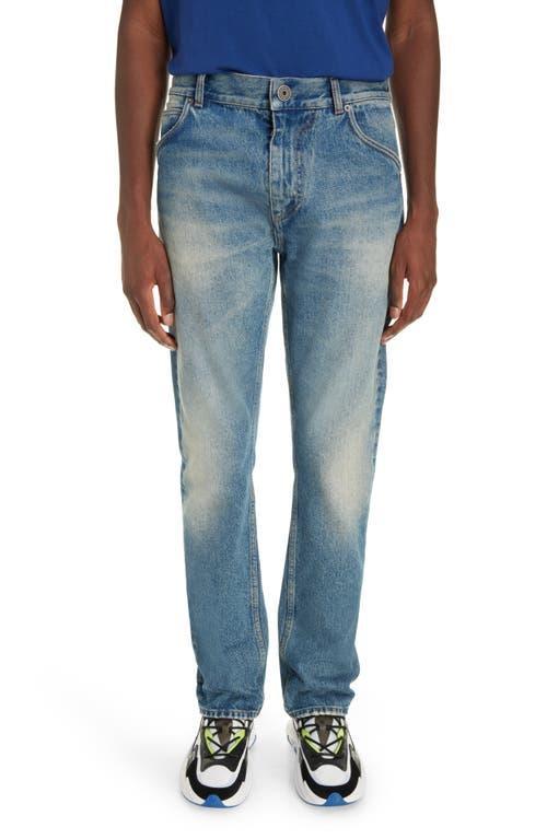 Mens Faded Five-Pocket Jeans Product Image