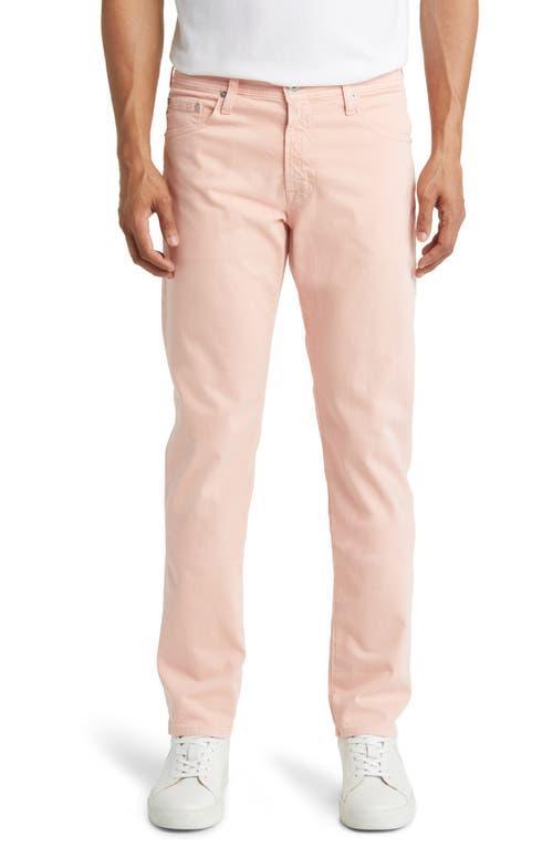 AG Tellis Sueded Stretch Sateen Slim Leg Pants Product Image