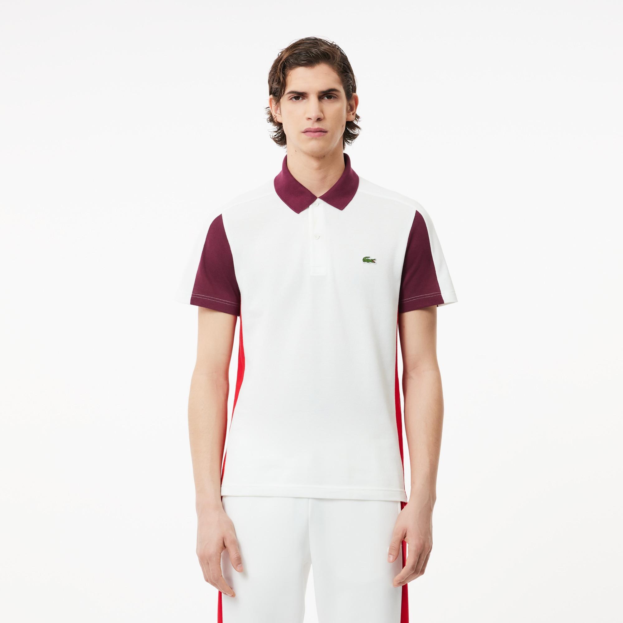 Regular Fit Colour-Block Polo Shirt Product Image