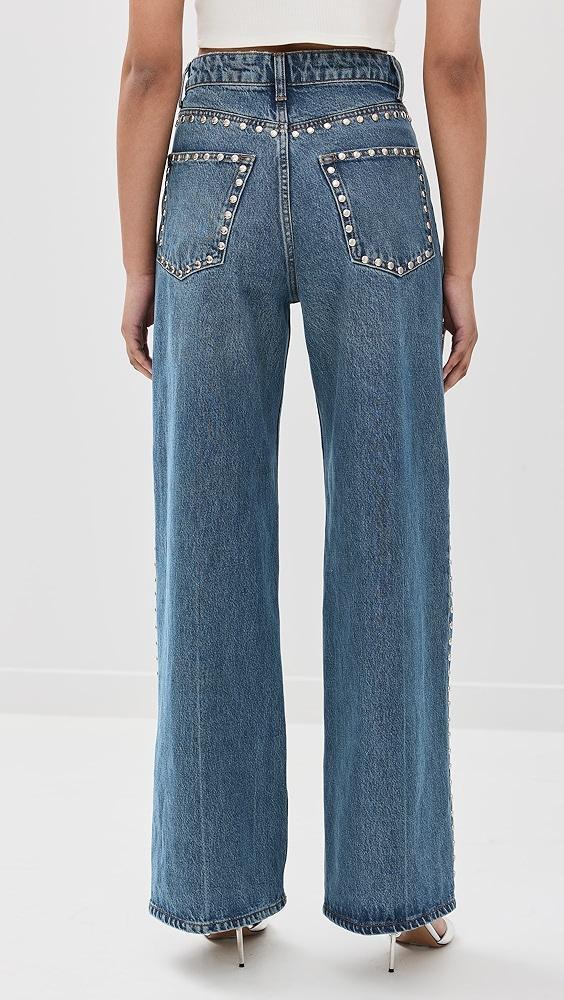 Reformation Cary High Rise Slouchy Wide Leg Jeans | Shopbop Product Image