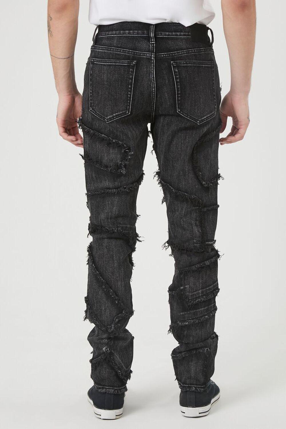 Frayed Slim-Fit Mid-Rise Jeans | Forever 21 Product Image