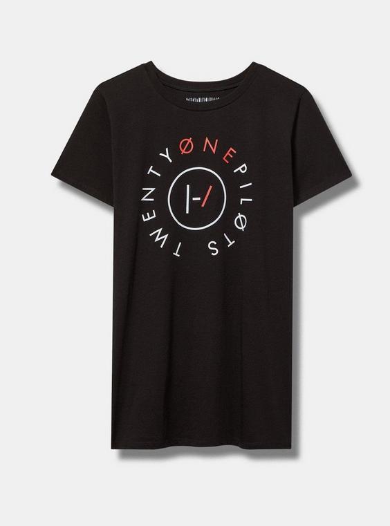 Twenty One Pilots Fit Cotton Crew Tee Product Image